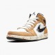 Women/Men Air Jordan 1 Mid SE Brushstroke DA8005-100 Jordan Shoes