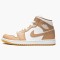 Women/Men Air Jordan 1 Mid Tan Gum 554724-271 Jordan Shoes