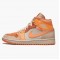 Women/Men Air Jordan 1 Mid Apricot Orange Apricot Agate Terra Blush DH4270-800 Jordan Shoes