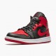 Women/Men Air Jordan 1 Mid Banned 2020 554724-074 Jordan Shoes