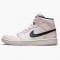 Womens Air Jordan 1 Mid Barely Rose BQ6472-500 Jordan Shoes