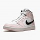 Womens Air Jordan 1 Mid Barely Rose BQ6472-500 Jordan Shoes