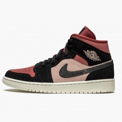 Womens Air Jordan 1 Mid Canyon Rust BQ6472-202 Jordan Shoes