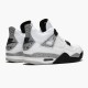 Men Air Jordan 4 Retro OG White Cement 840606-192 Jordan Shoes