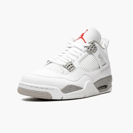 Men Air Jordan 4 Retro White Oreo CT8527-100 Jordan Shoes
