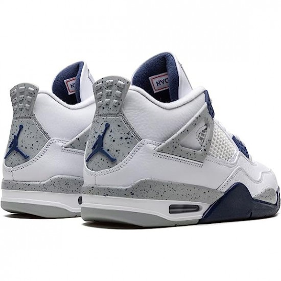 Men Air Jordan 4 Midnight Navy DH6927-140 Jordan Shoes