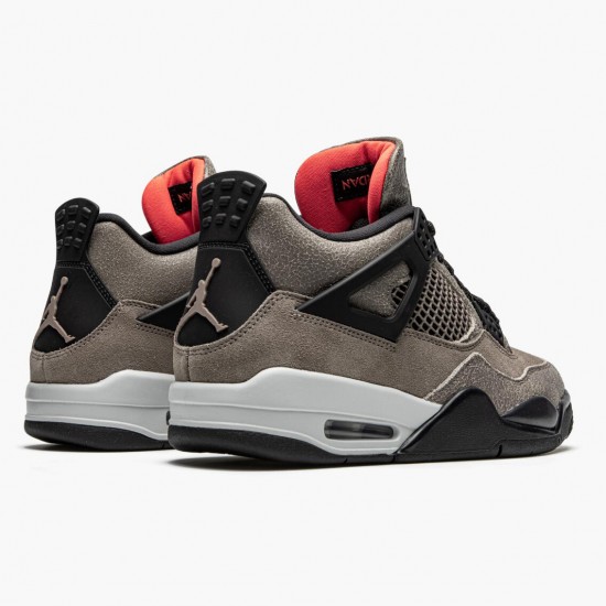 Women/Men Off-White x Air Jordan 4 Retro Taupe Haze DB0732-200 Jordan Shoes