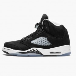 Women/Men Air Jordan 5 Oreo 2021 Black White Cool Grey CT4838-011 Jordan Shoes