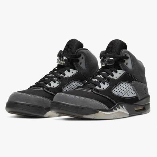 Men Air Jordan 5 Retro Anthracite DB0731-001 Jordan Shoes