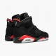 Men Air Jordan 6 Retro Black Infrared 384664-060 Jordan Shoes