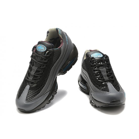 Men Nike Air Max 95 TT Aegean Storm Grey Black FB2709-002 Shoes