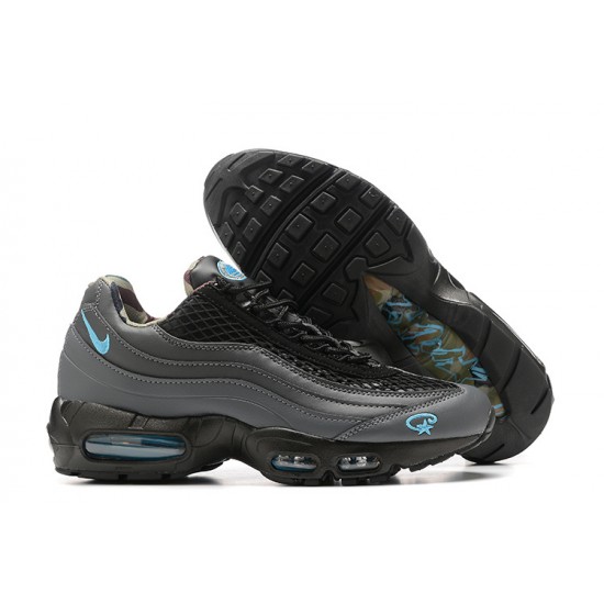Men Nike Air Max 95 TT Aegean Storm Grey Black FB2709-002 Shoes