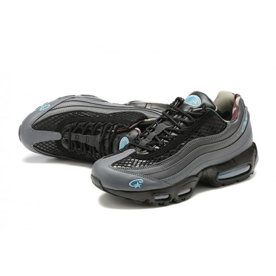 Men Nike Air Max 95 TT Aegean Storm Grey Black FB2709-002 Shoes