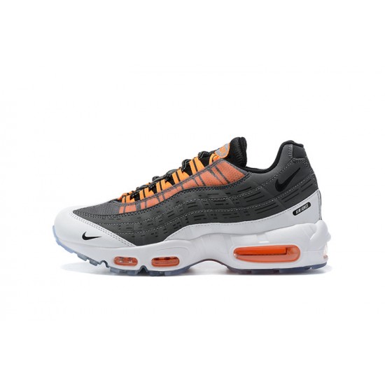 Men Nike Air Max 95 TT Grey White Orange DD1871-001 Shoes