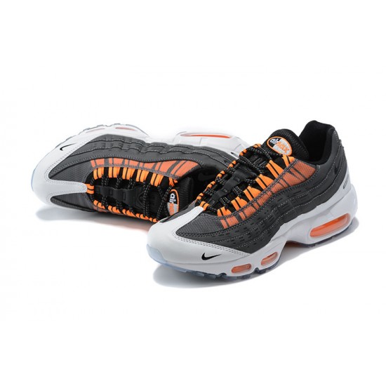 Men Nike Air Max 95 TT Grey White Orange DD1871-001 Shoes