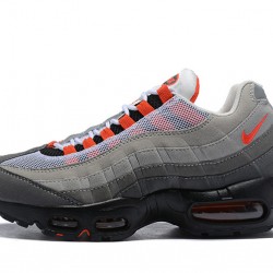 Men  Nike Air Max 95 OG Grey Red AT2865-100 Shoes
