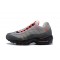 Men  Nike Air Max 95 OG Grey Red AT2865-100 Shoes