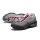 Men  Nike Air Max 95 OG Grey Red AT2865-100 Shoes