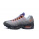 Women/Men Nike Air Max 95 OG QS Blacksafety Orangevolt 810374-078 Shoes