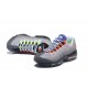 Women/Men Nike Air Max 95 OG QS Blacksafety Orangevolt 810374-078 Shoes