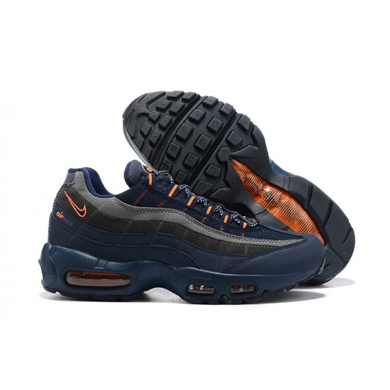 Men Nike Air Max 95 TT Black Blue CW7477-400 Shoes