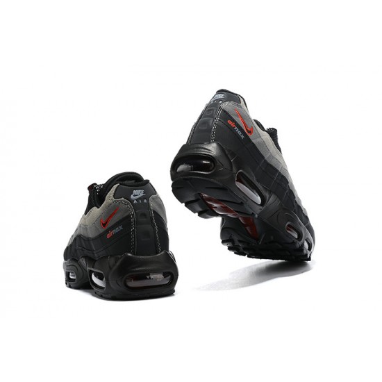 Men Nike Air Max 95 TT Black Grey Red CW7477-001 Shoes