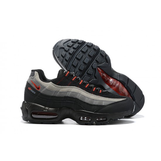 Men Nike Air Max 95 TT Black Grey Red CW7477-001 Shoes