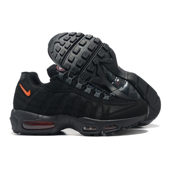 Men Nike Air Max 95 TT Black Orange DV5672-001 Shoes