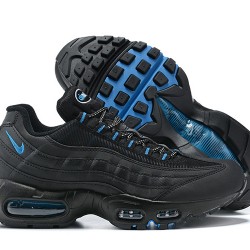 Men Nike Air Max 95 TT Black and Blue Shoes