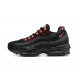 Men Nike Air Max 95 TT Black and Red Shoes