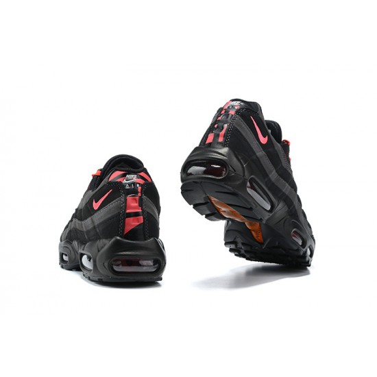Men Nike Air Max 95 TT Black and Red Shoes