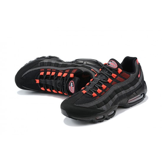 Men Nike Air Max 95 TT Black and Red Shoes
