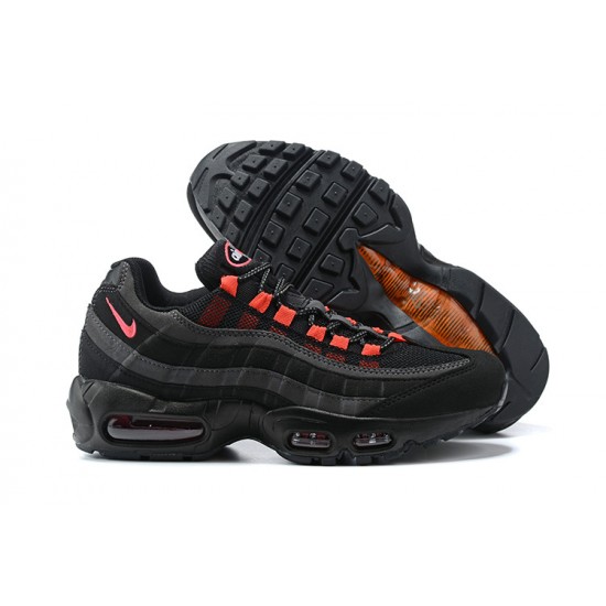 Men Nike Air Max 95 TT Black and Red Shoes