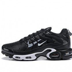 Men Nike Air Max Plus Tn Black White 815994-004 Shoes