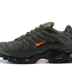 Men Nike Air Max Plus Tn Green Orange Shoes
