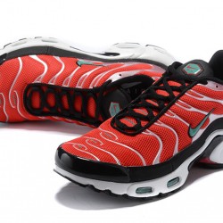 Men Nike Air Max Plus Tn Red Black Shoes