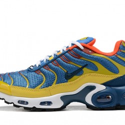 Men Nike Air Max Plus Tn SE Blue Yellow CJ9987-600 Shoes