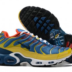 Men Nike Air Max Plus Tn SE Blue Yellow CJ9987-600 Shoes