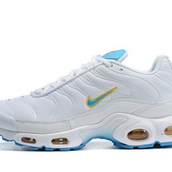 Men Nike Air Max Plus Tn White Blue Shoes