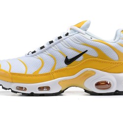 Men Nike Air Max Plus Tn White Yellow CD7061-700 Shoes