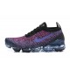 Women/Men Nike Air VaporMax Flyknit 3 Black Purple AJ6900-009 Shoes
