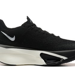 Women/Men Nike Air Zoom Alphafly NEXT 3 Black White Shoes 