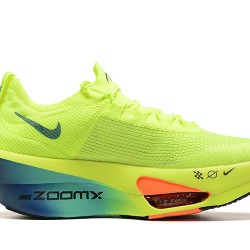 Women/Men Nike Air Zoom Alphafly NEXT 3 Neongreen Shoes 