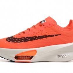 Women/Men Nike Air Zoom Alphafly NEXT 3 Orange White Shoes 
