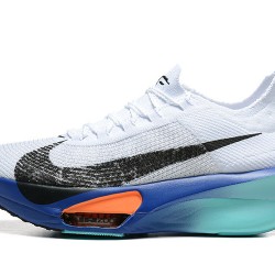 Women/Men Nike Air Zoom Alphafly NEXT 3 White Black Shoes 