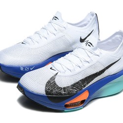 Women/Men Nike Air Zoom Alphafly NEXT 3 White Black Shoes 