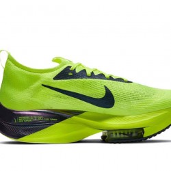 Men Nike Air Zoom Alphafly Next 2 Neongree Black Shoes 