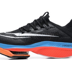 Women/Men Nike Air Zoom Alphafly Next 2 Black Blue Shoes 
