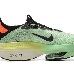 Women/Men Nike Air Zoom Alphafly Next 2 Black Green Shoes 