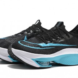 Women/Men Nike Air Zoom Alphafly Next 2 Black and Blue Shoes 